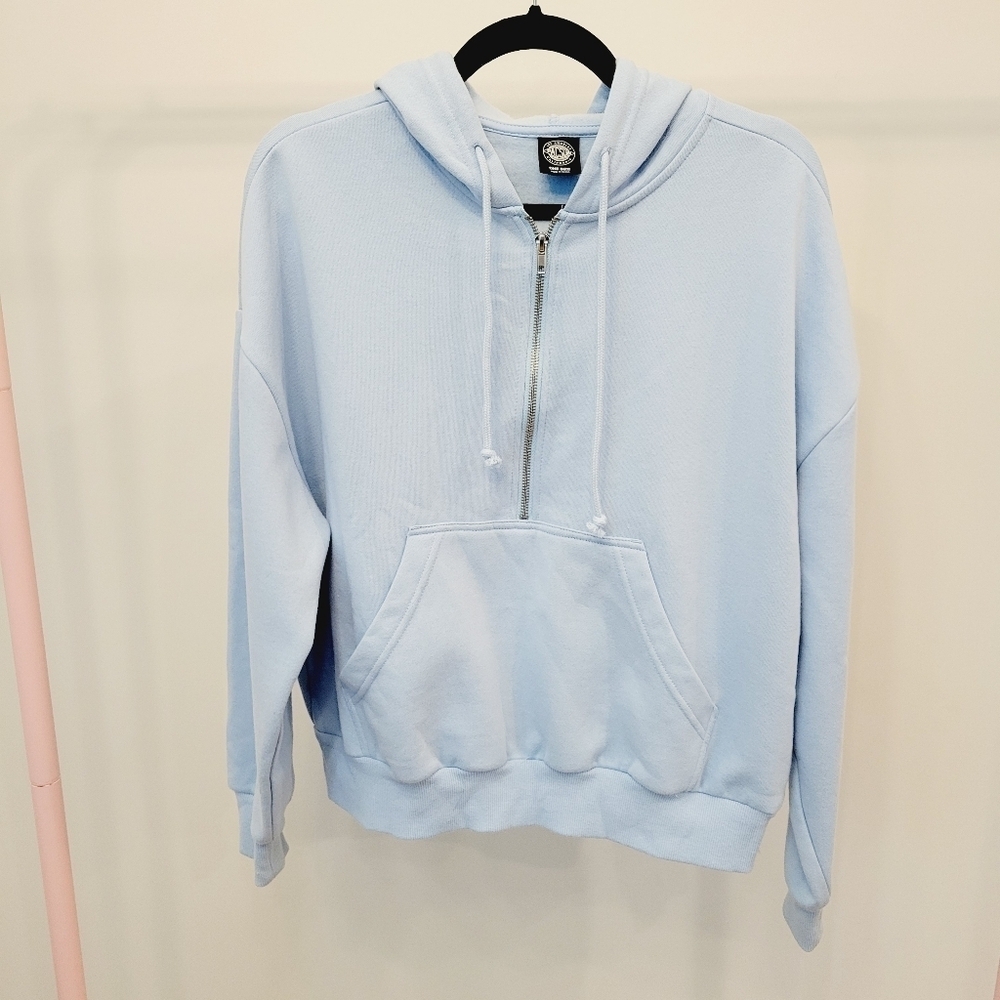 PacSun Lola Sky Blue One Size Oversized Hoodie